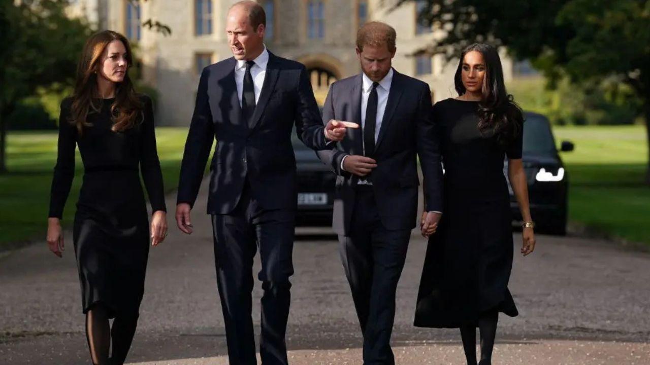 image of royal family