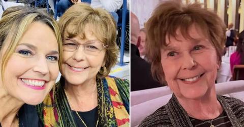 split of Savannah and Nancy Guthrie.