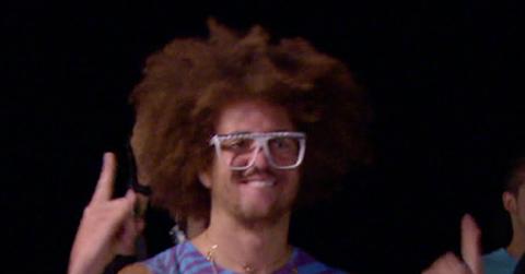Red foo party on mykonos greece