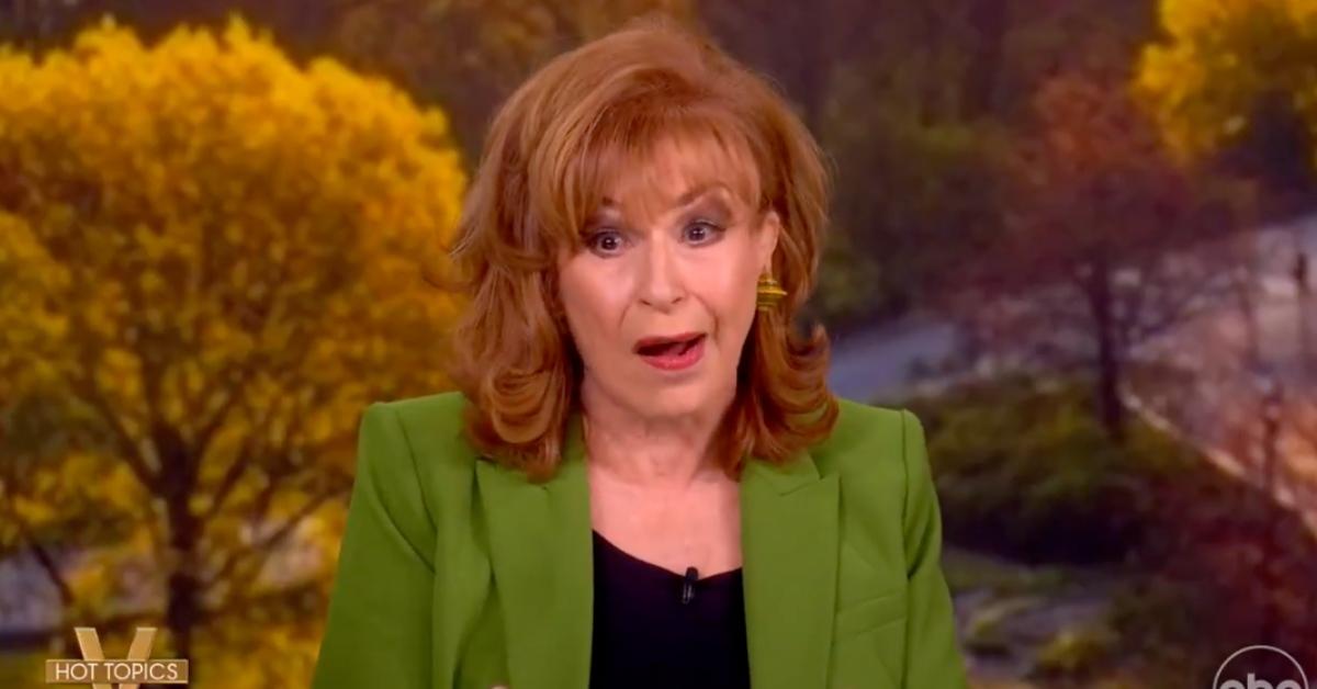 Photo of The White House hit back at Behar by calling her 'Joyless Behar.'