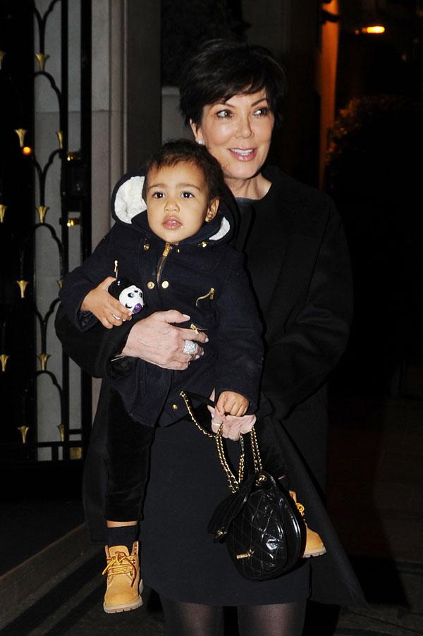 kim kardashian north makeup photos