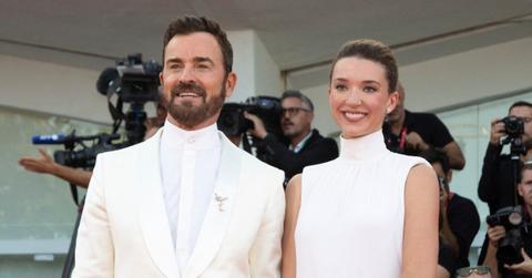 Photo of Justin Theroux and Nicole Brydon Bloom