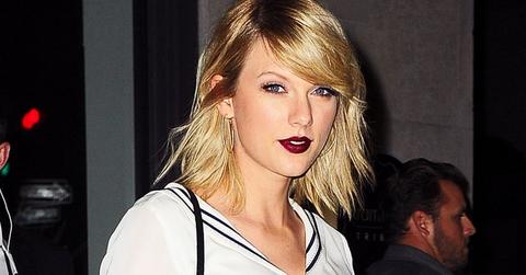Taylor Swift looks stunning in a sailor inspired outfit as she heads out to dinner with her friends in NYC