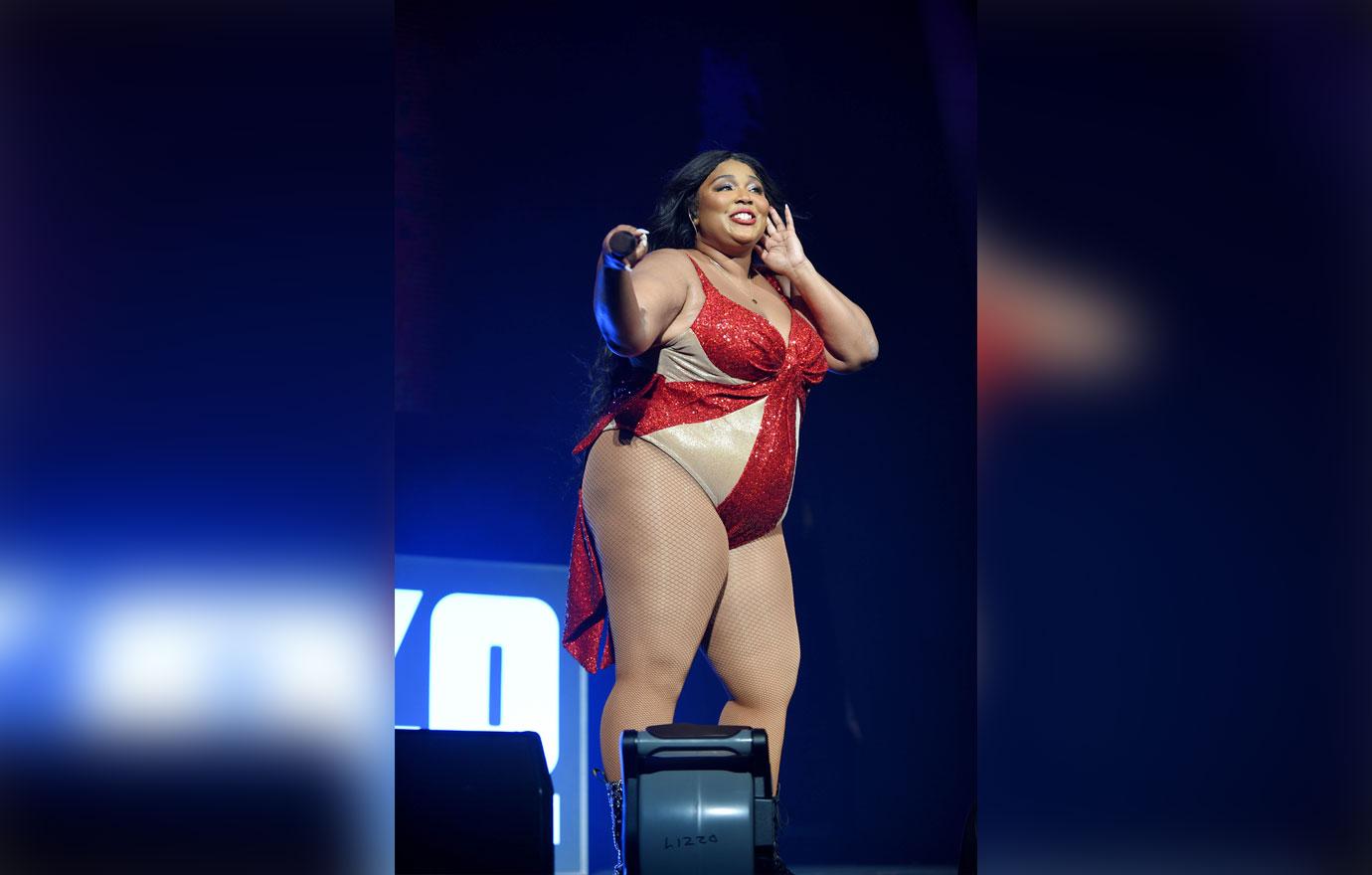 Lizzo Performs At iHeartRadio Jingle Ball Tour 2019