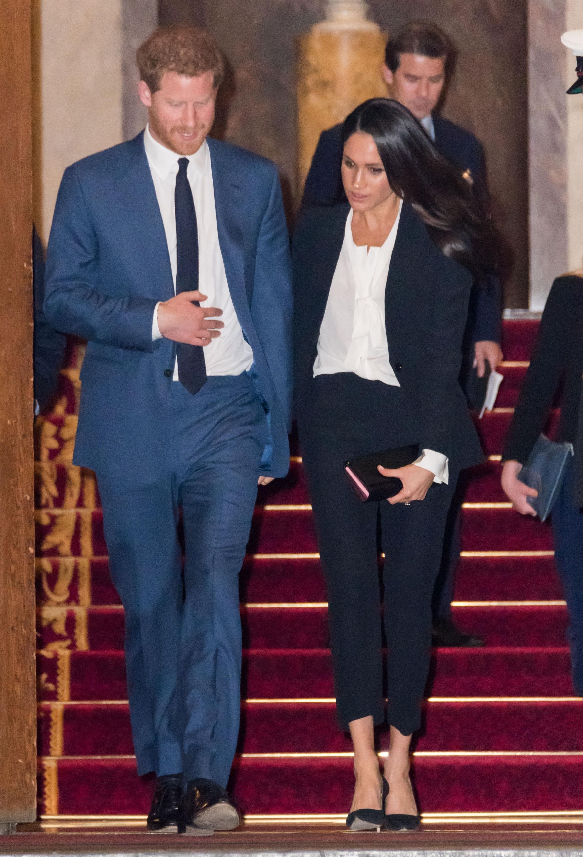 Prince Harry and Meghan Markle attend the Endeavour Fund Awards Ceremony