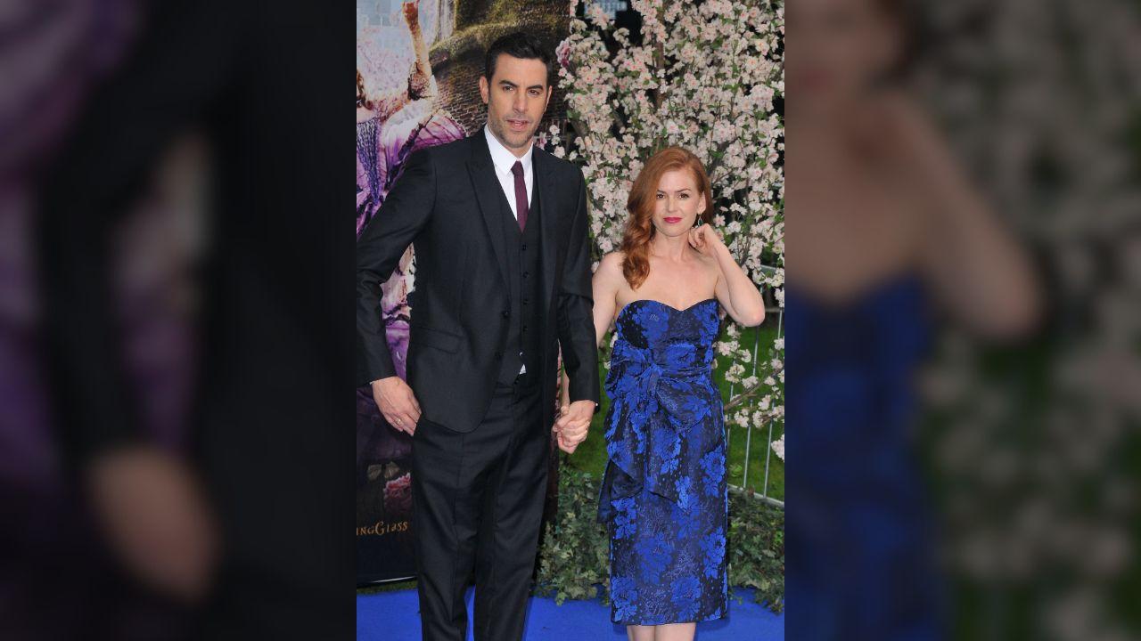 Photo of Isla Fisher and Sacha Baron Cohen were together between 2001 and 2024.