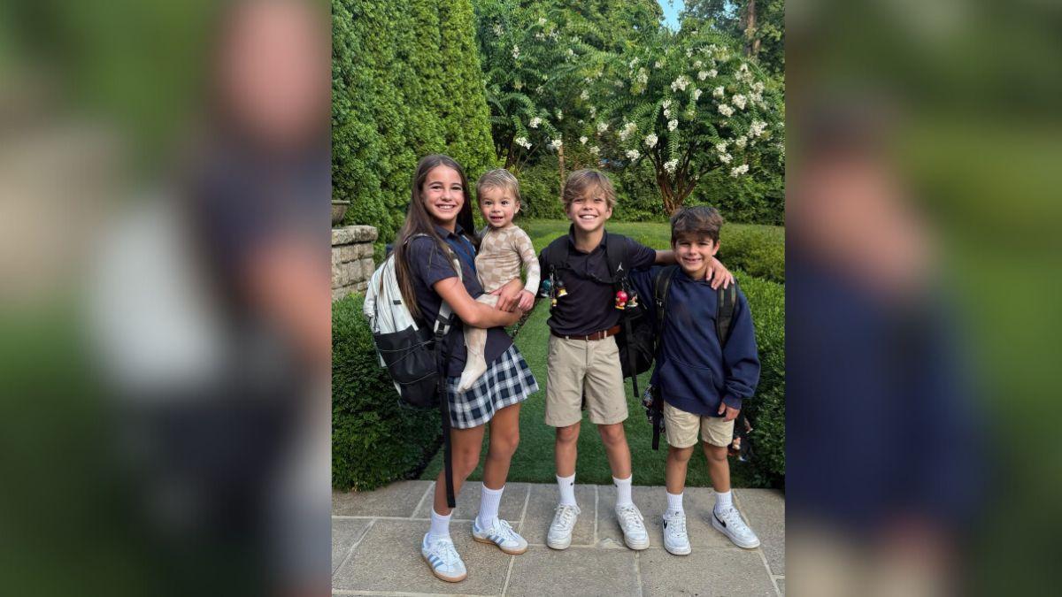 image of The country star shares four kids with Eric Decker. 