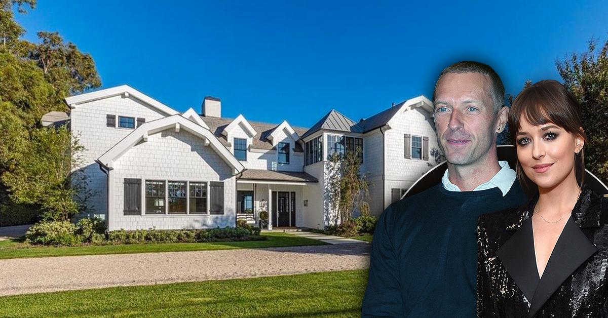 Chris Martin Dakota Johnson Buy 12 5 Million Malibu Home Photos