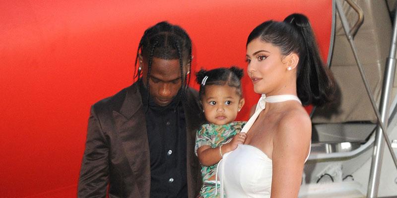 Travis Scott Plays Basketball With Daughter Stormi: Video
