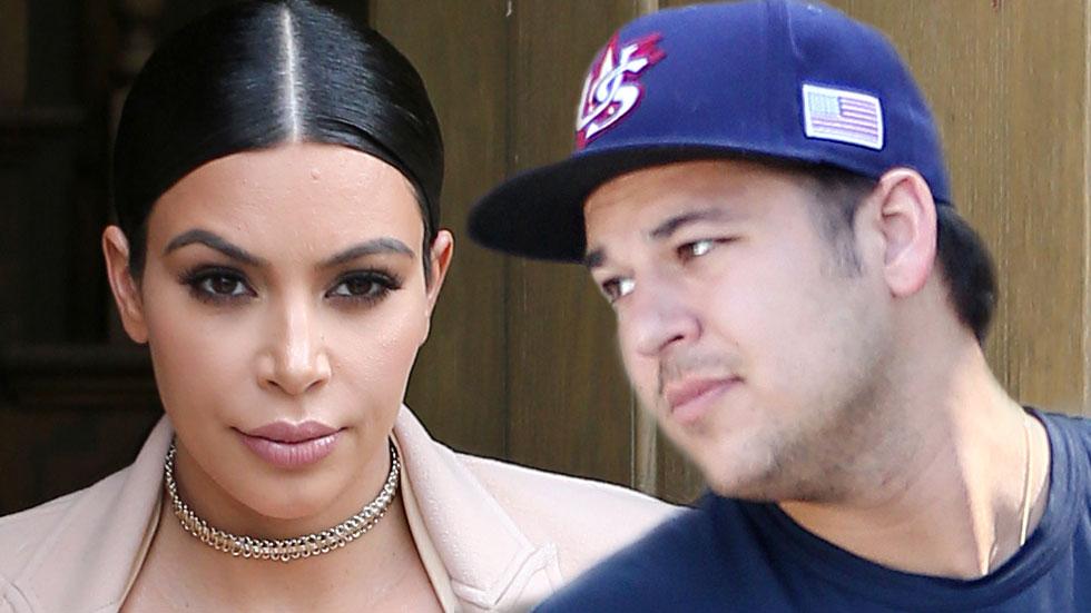 kim kardashian rob kardashian feud