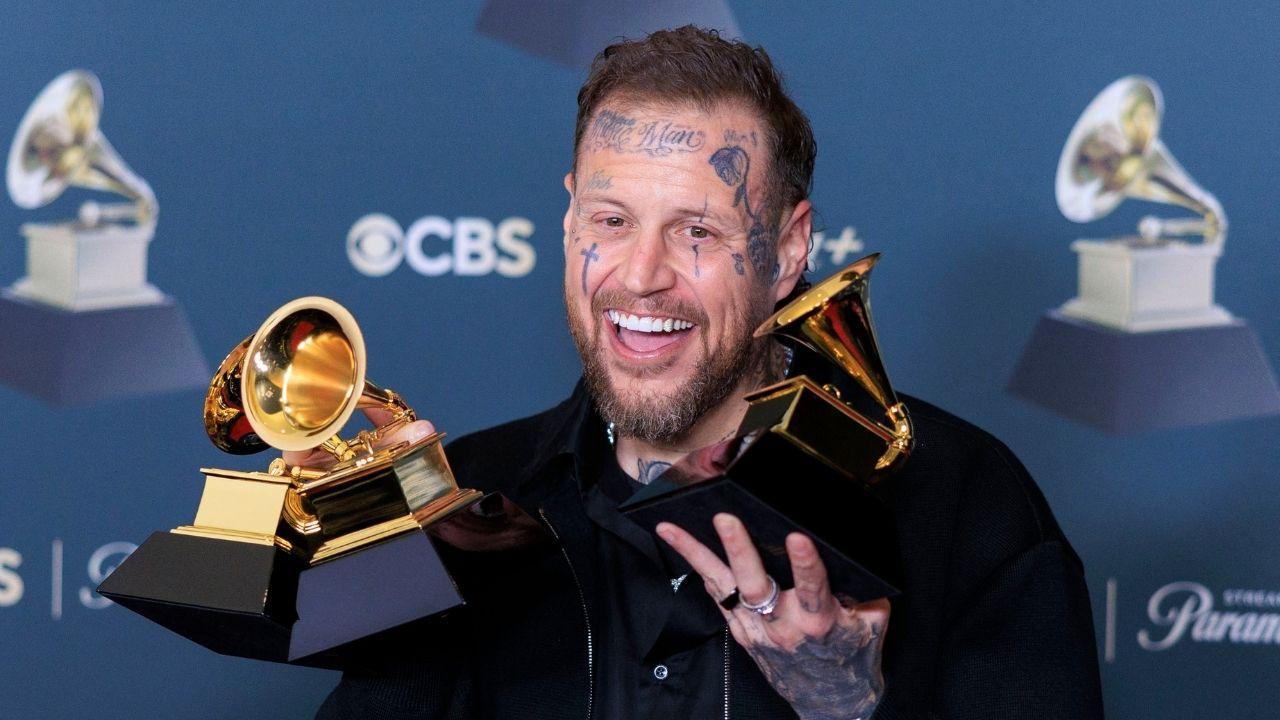 Image of Jelly Roll reflected on the backlash surrounding his past Grammy comments.
