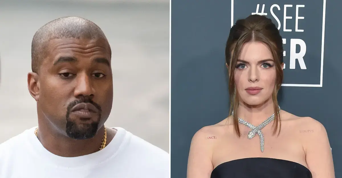 Kanye West Is the Makeup Artist Behind Julia Fox's Eye Makeup