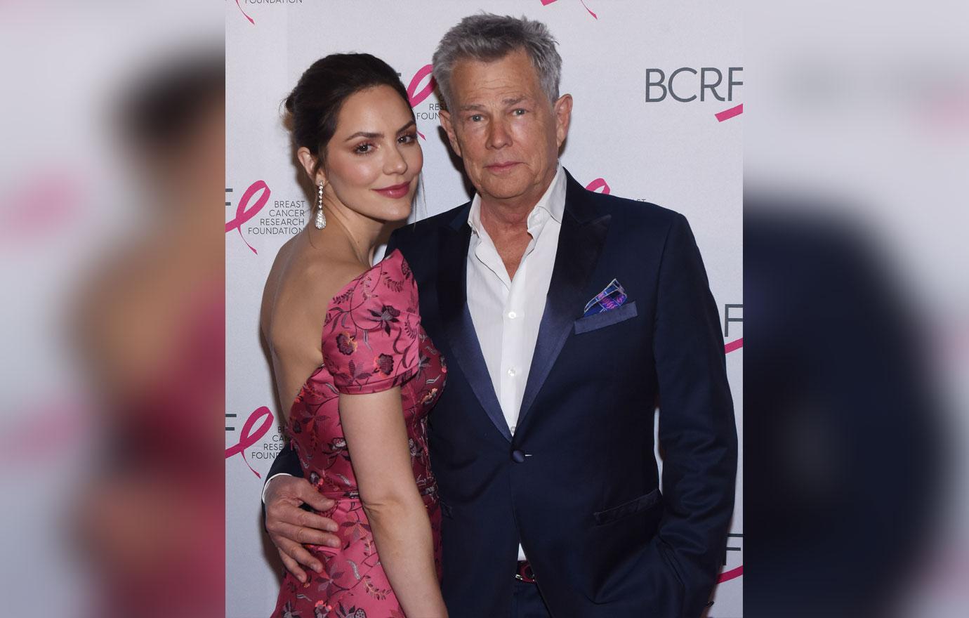 david foster katharine mcphee red carpet