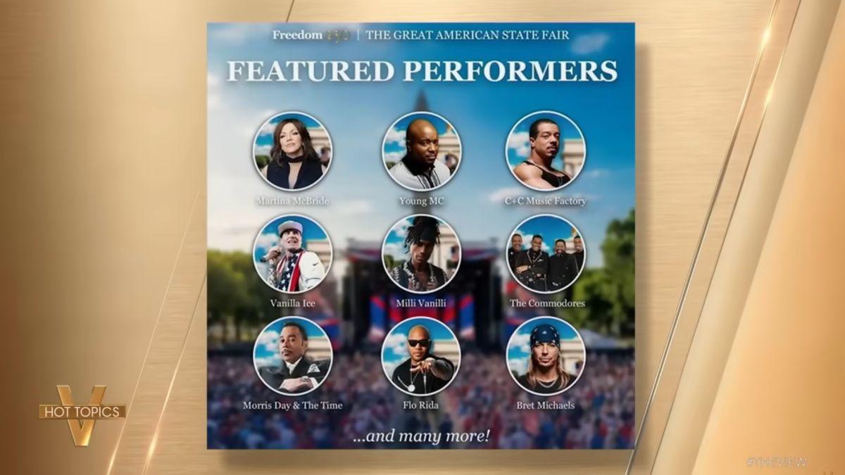Image of Several headliners canceled their concert appearance.