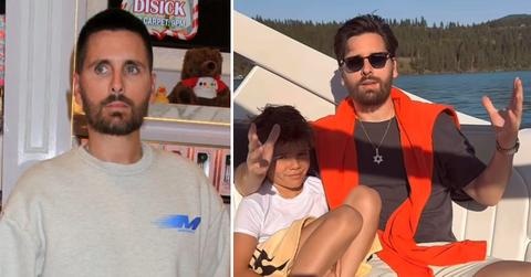 Picture of Scott Disick and a photo of Scott Disick with Reign Disick