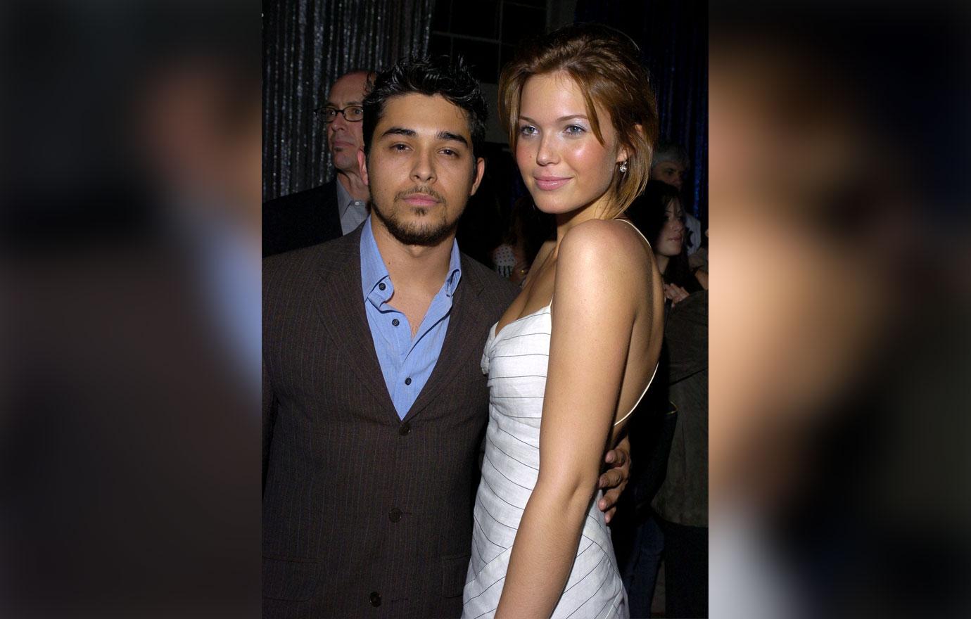 Mandy Moore Gets A Kiss From Wilmer Valderrama After His Virginity ‘Fib’
