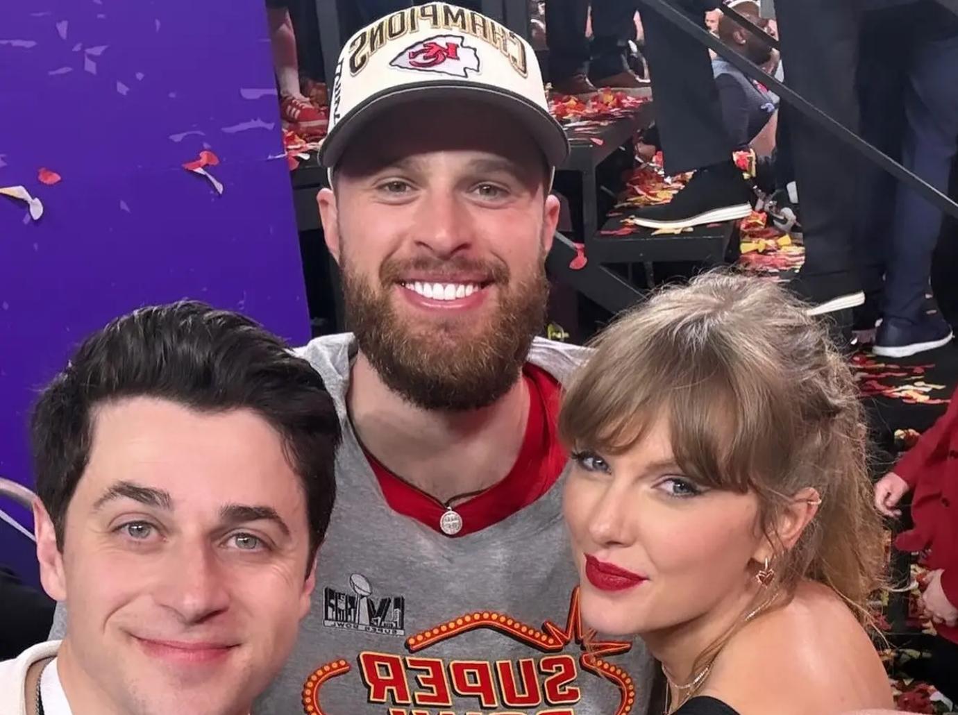 chiefs wife harrison butker quoting taylor swift commencement speech