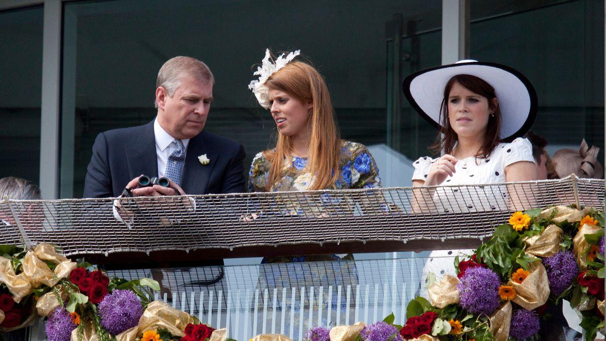 image of Princesses Beatrice and Eugenie are 'upset' over their parents' scandals, a source said. 