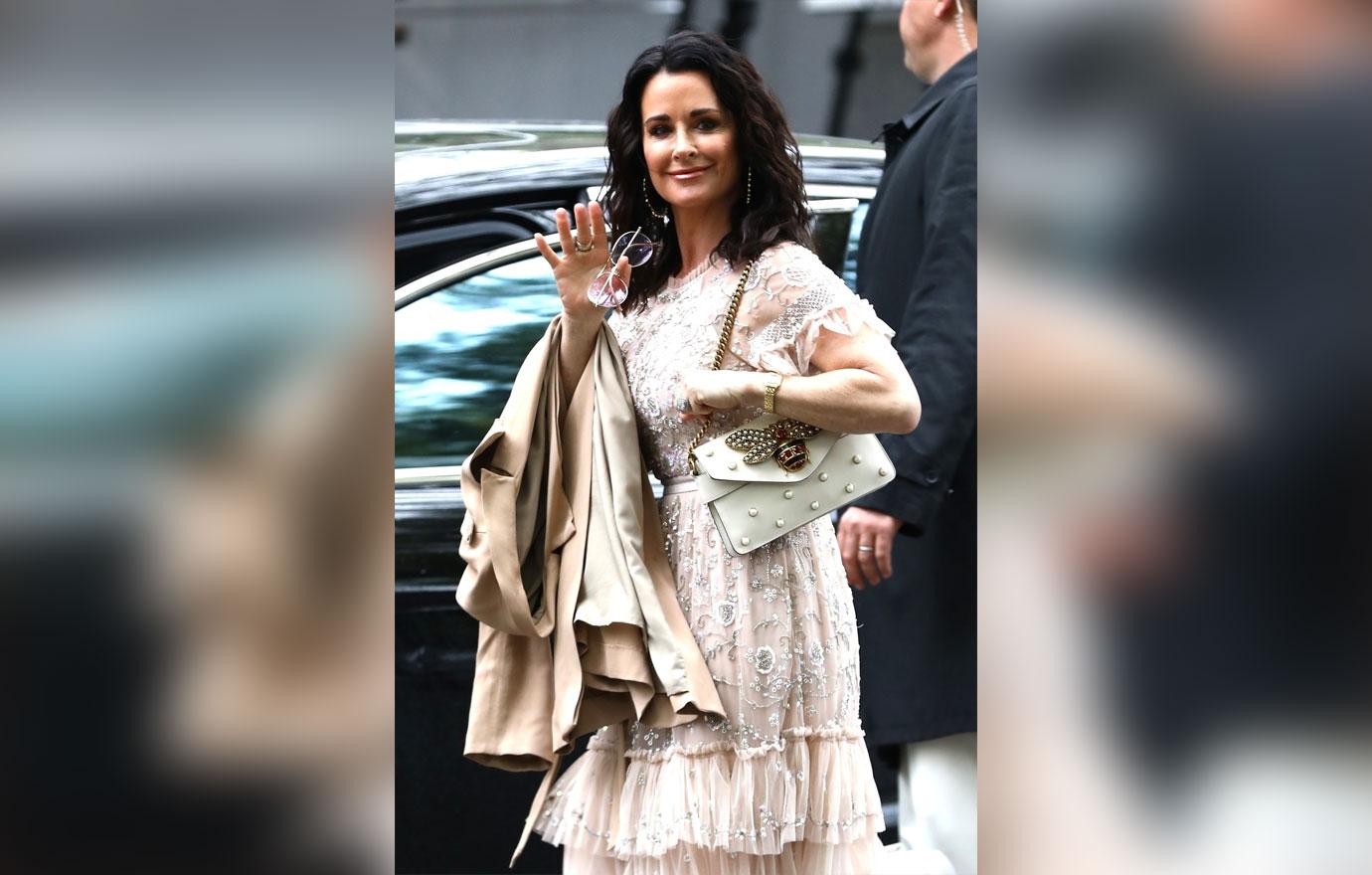 Kyle Richards makes it out to Khloe Kardashian&#8217;s Baby Shower