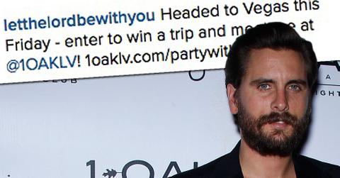 Scott disick first party host gig since breakup