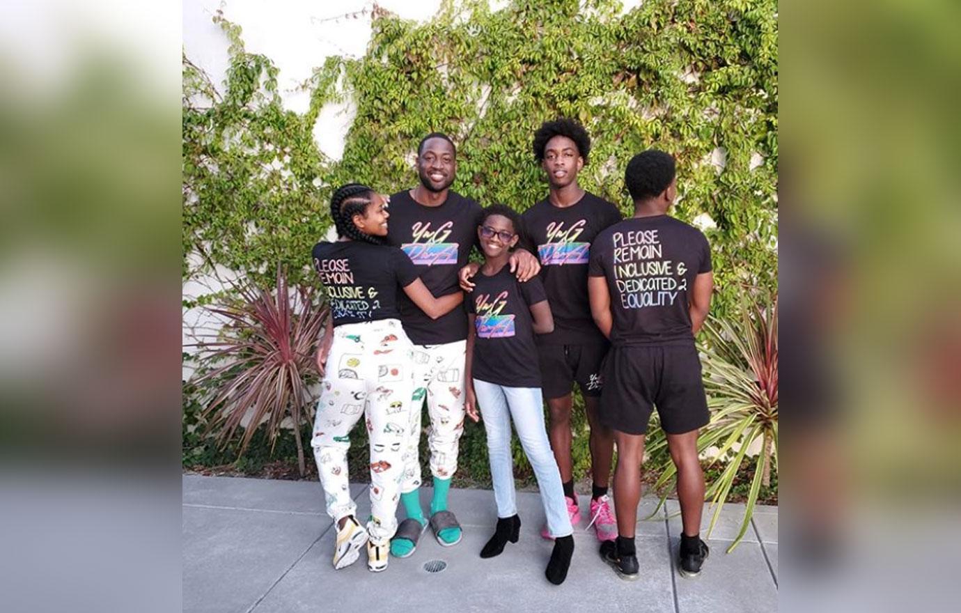 Dwyane Wade uses she/her pronouns for his 12-year-old child Zion