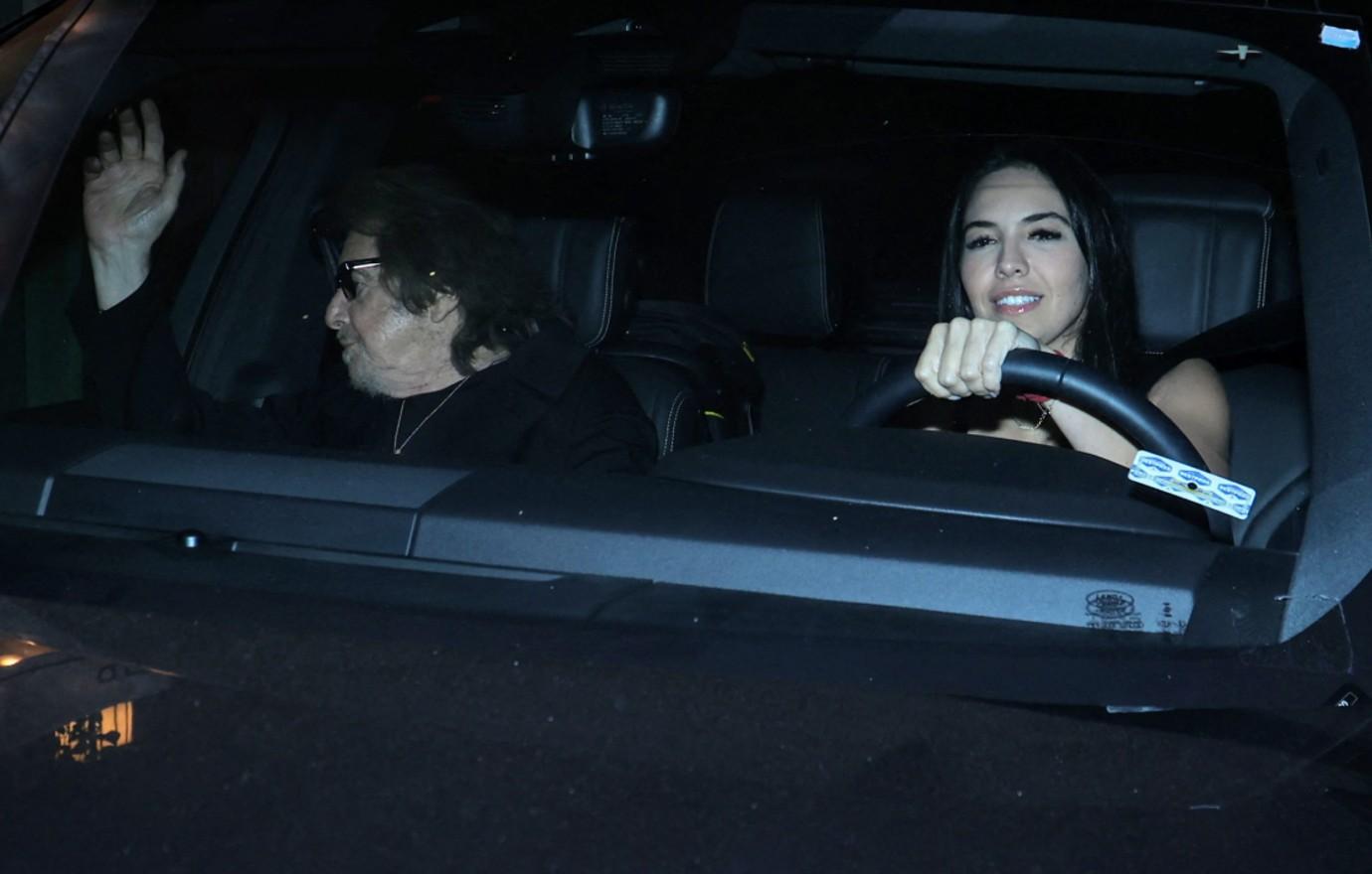 al pacinno spotted date night with girlfriend noor alafallah