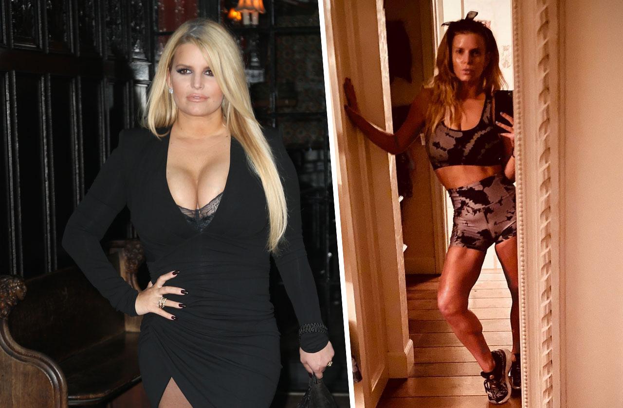 Jessica Simpson Just LOST 100 POUNDS  Now Looks Like A STICK