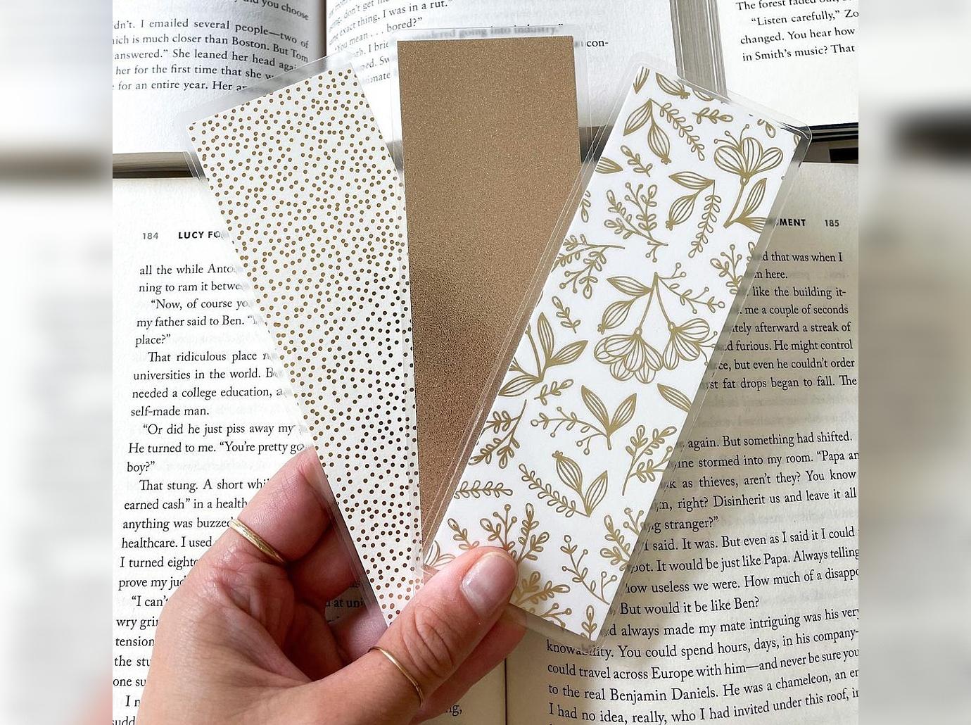 bookmarks stocking stuffers wren and rose stickers prints