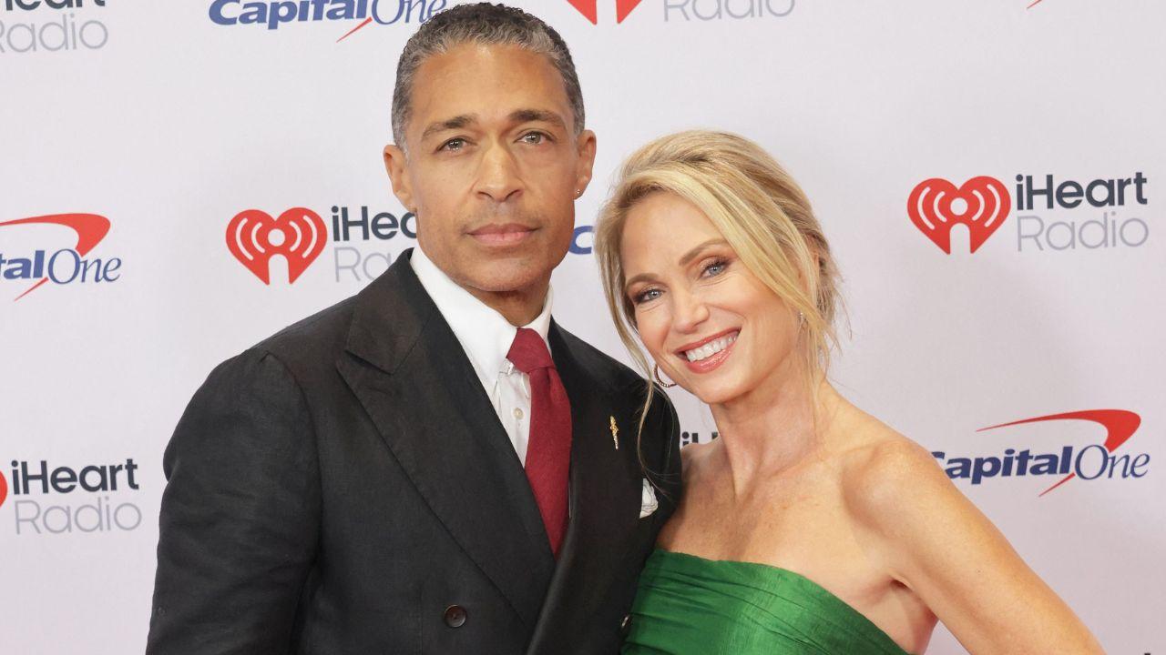 Image of Amy Robach and T.J. Holmes faced scrutiny after photos of them together surfaced in November 2022.