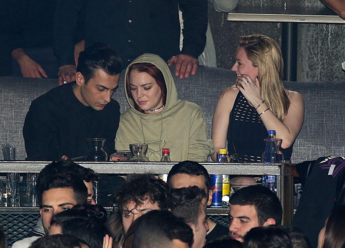 Exclusive&#8230; Lindsay Lohan Parties At Her Nightclub In Greece