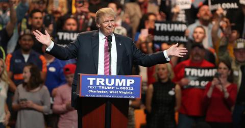 Donald Trump Holds Campaign Rally In Charleston, WV