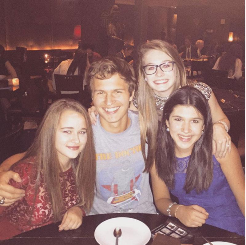 Ansel Elgort at TAO Uptown