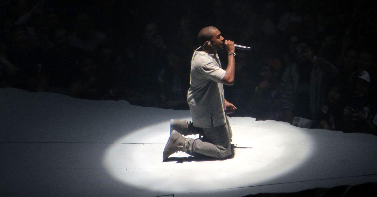 kanye west fan bashes concert china walked offstage lip synching