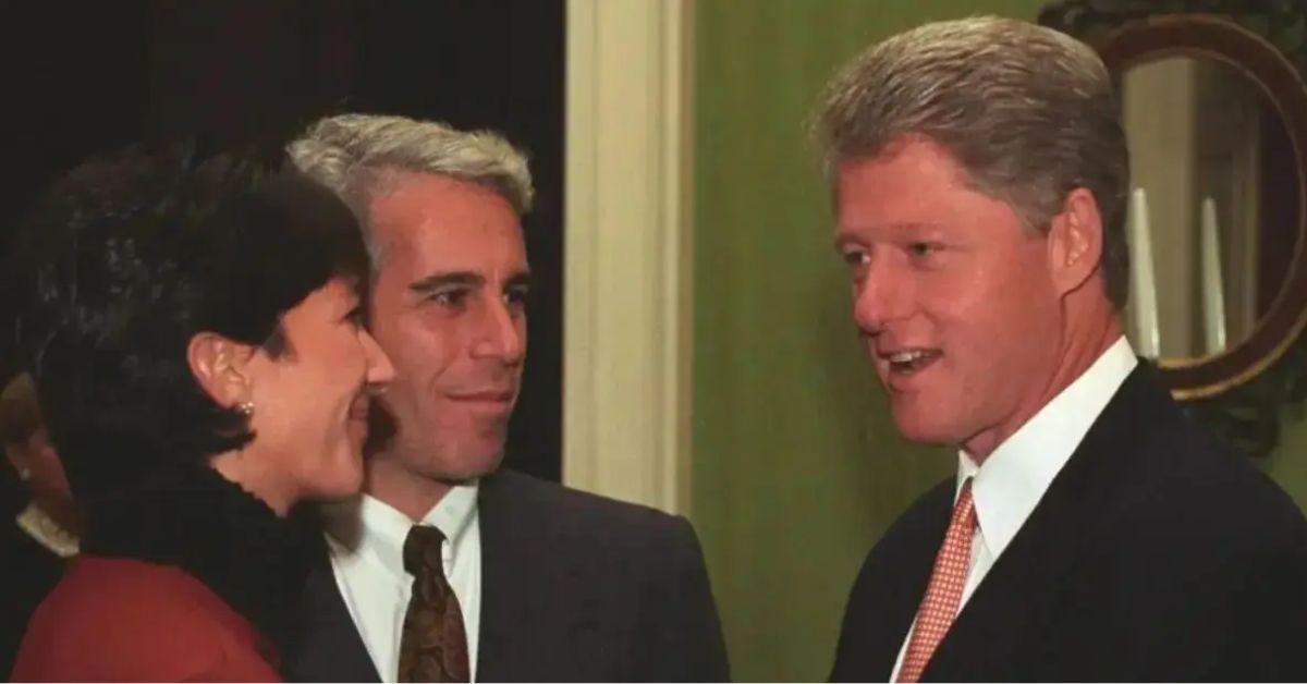 photo of bill clinton with jeffrey epstein and ghislaine maxwell