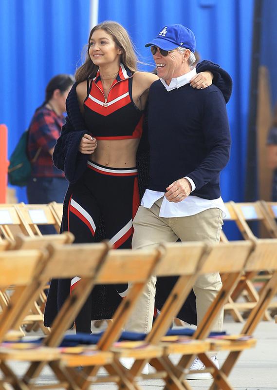 Models Rehearse For Tommy Hilfiger Fashion Show In Santa Monica