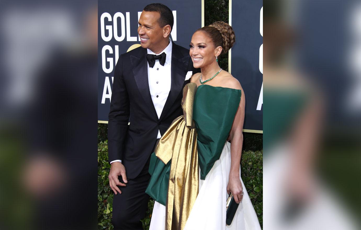 Alex Rodriguez Pens Heartfelt Note To Jennifer Lopez After Her 2020 Golden Globes Loss