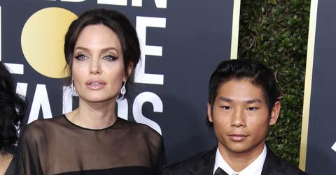 angelina jolie brad pitt son pax released hospital