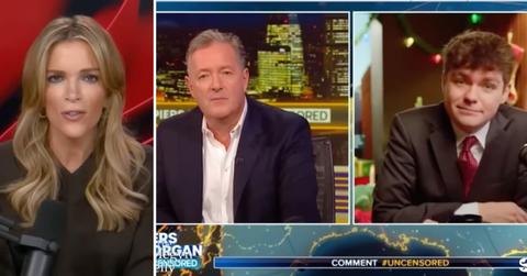 Photo of Megyn Kelly, Piers Morgan and Nick Fuentes