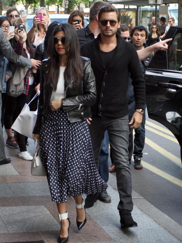 The Kardashian family in Paris.