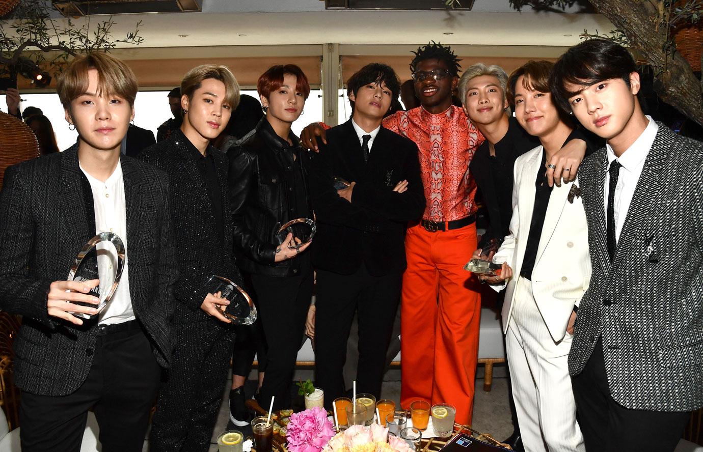 BTS and Lil Nas X