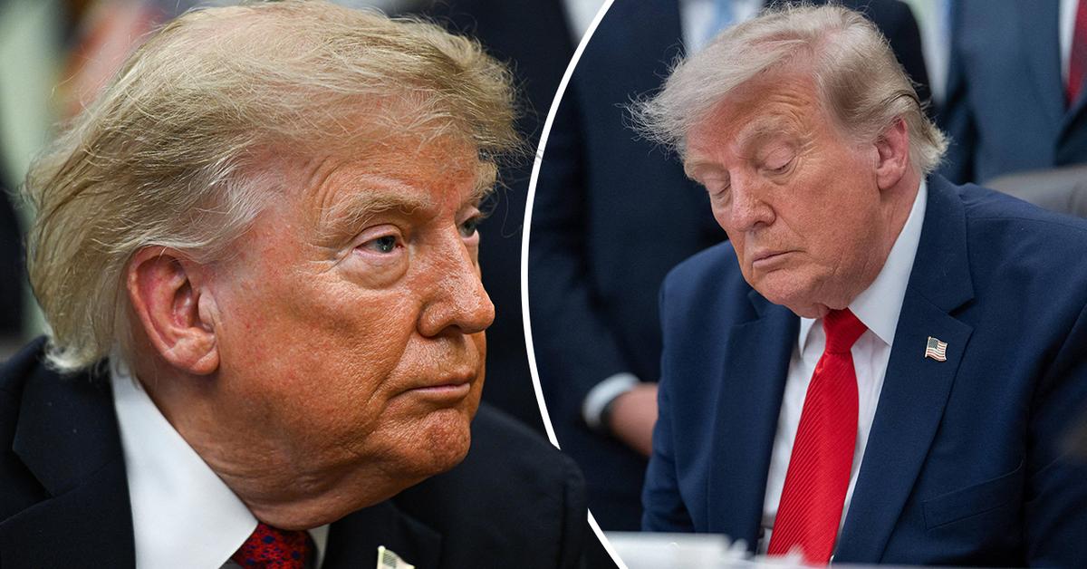Donald Trump Appears To Struggle To Stay Awake Moments After Mocking ‘Sleepy’ Joe Biden In Viral Moment