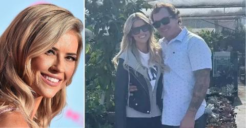 Composite photo of Christina Haack and her pal.