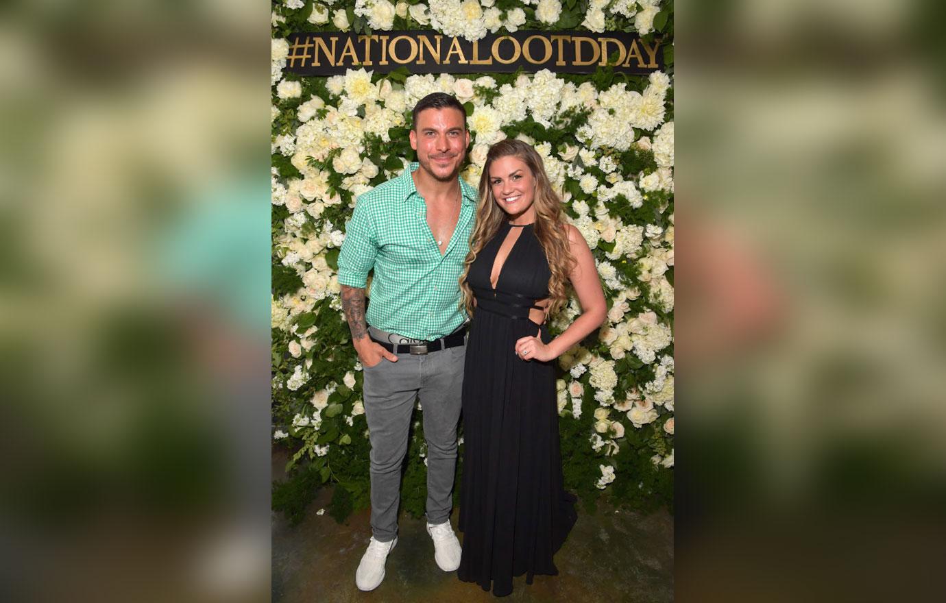 Jax Taylor And Brittany Cartwright Pose On Red Carpet