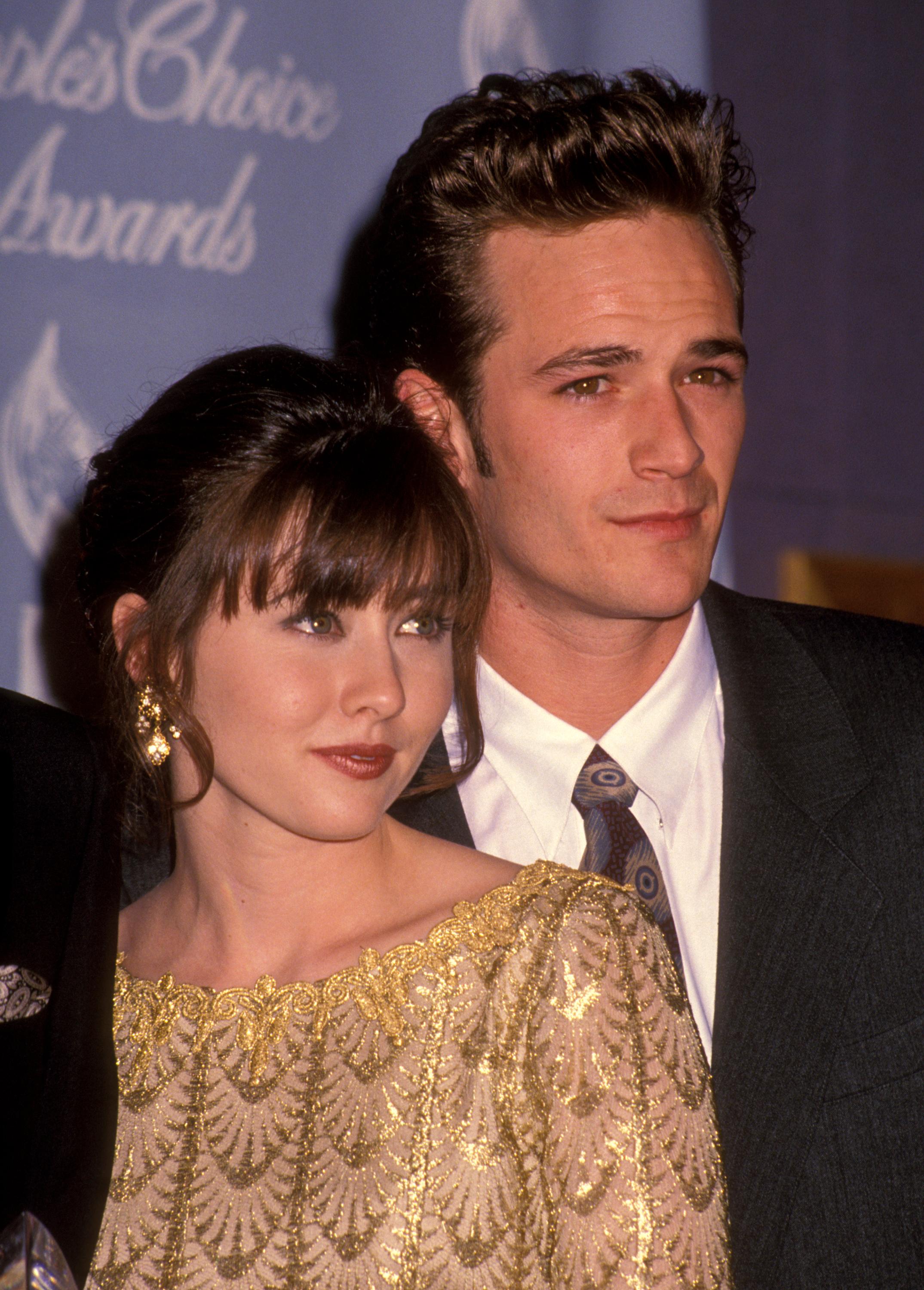 Shannen Doherty & Luke Perry