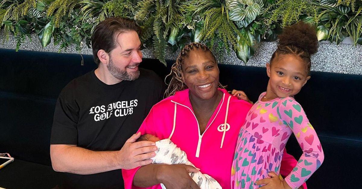 serena williams and her daughters