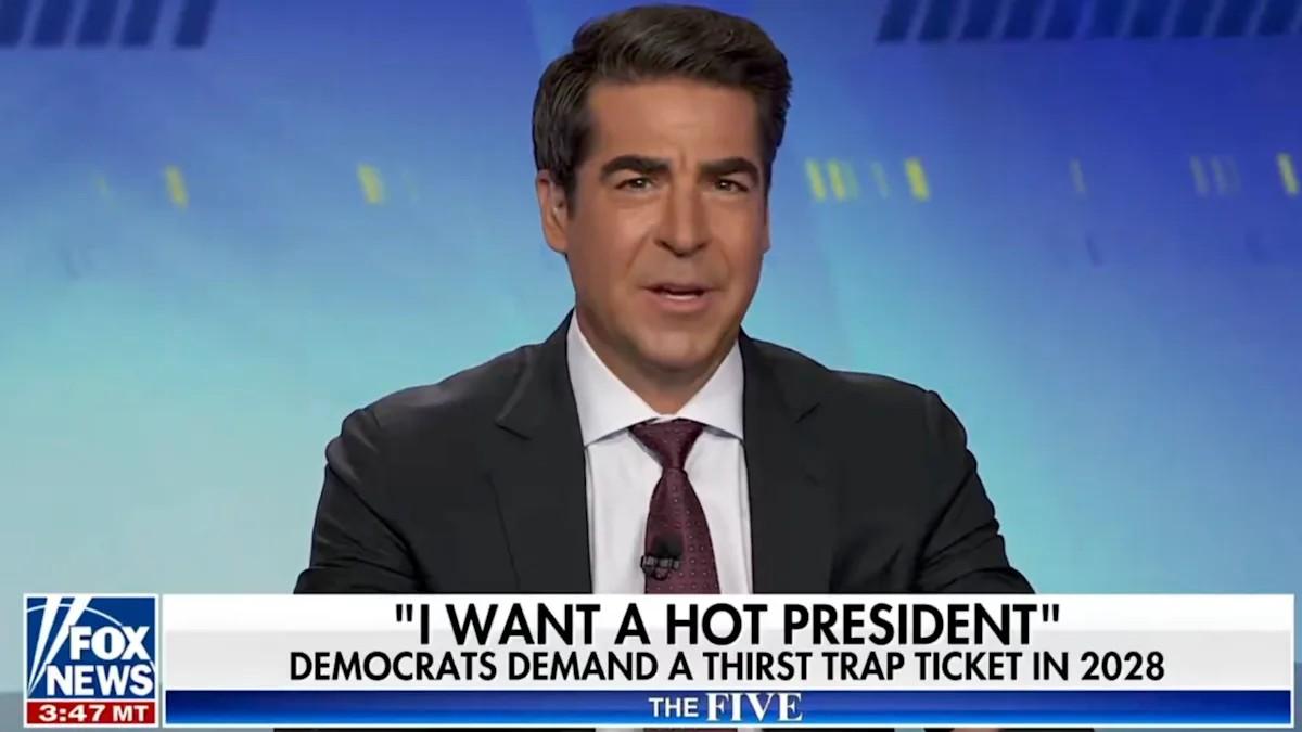image of Jesse Watters makes crazy statements about women. 
