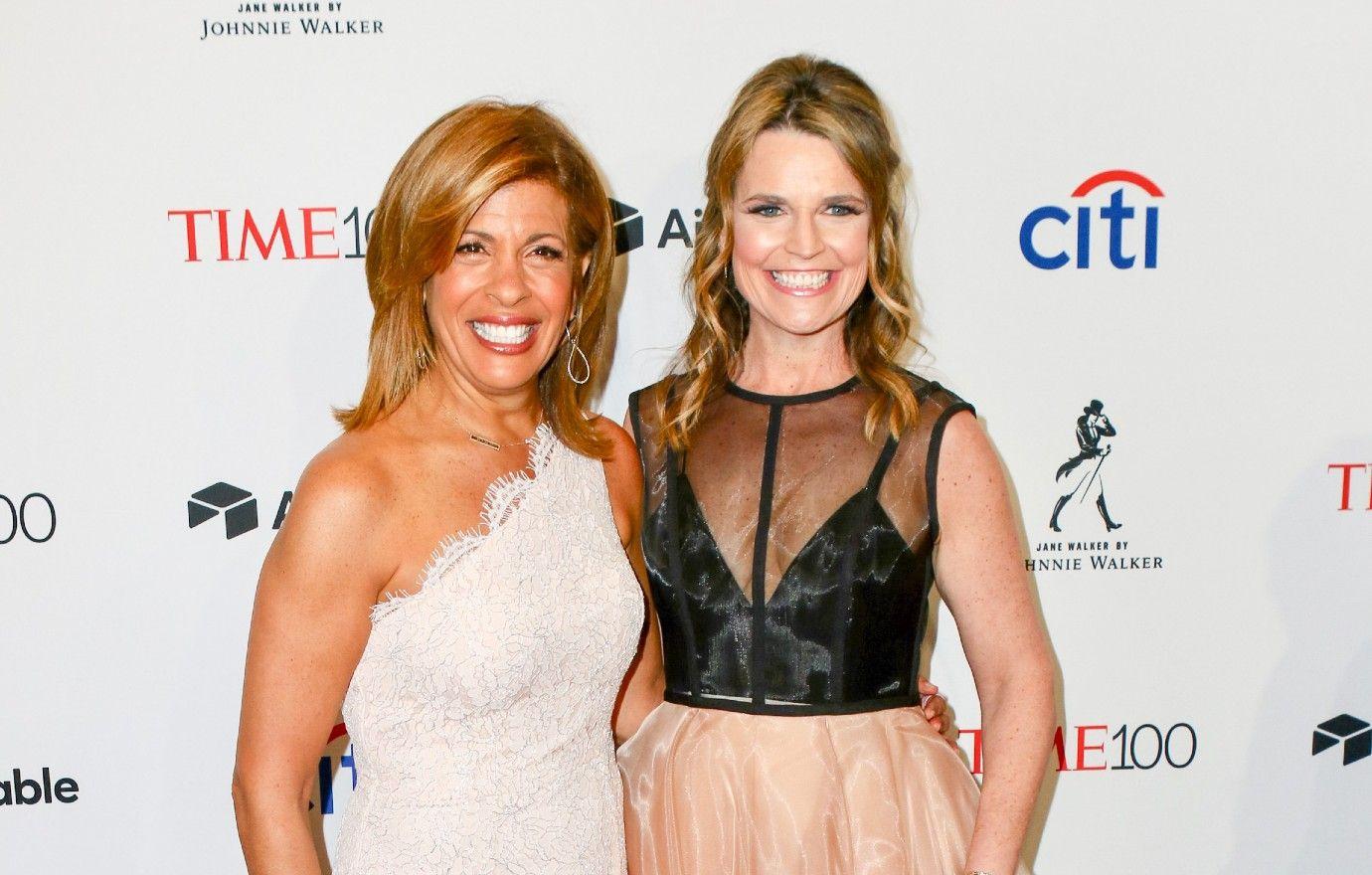 hoda kotb savannah guthrie reveal day in their life today show