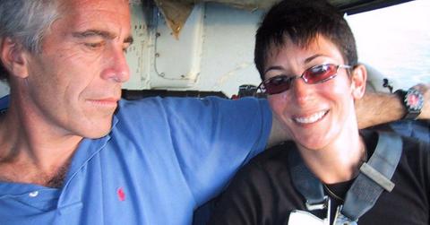 Photo of Jeffrey Epstein and Ghislaine Maxwell
