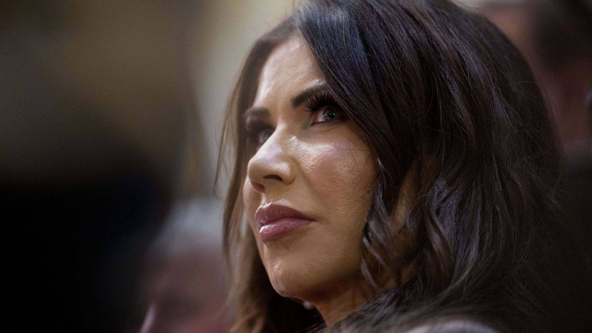 Image of DHS Secretary Kristi Noem's shooting incidents impressed the president.