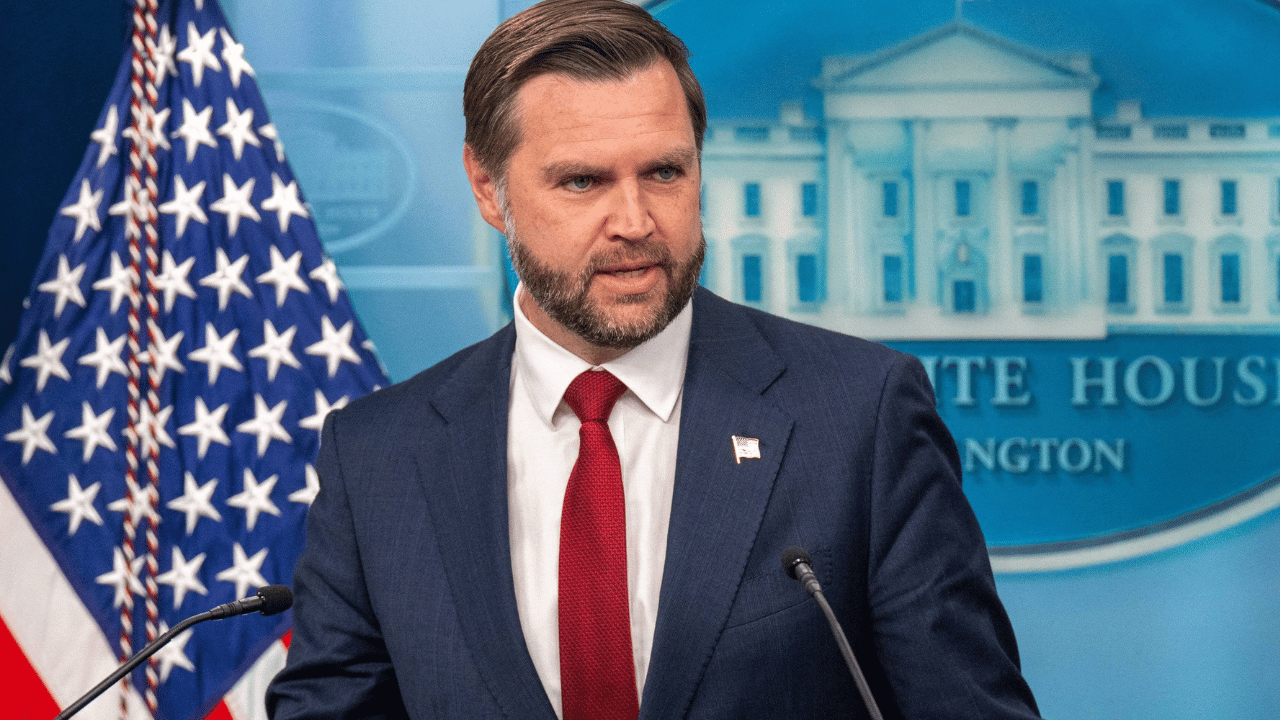 Image of Vice President J.D. Vance praised Cunningham for inspiring people.